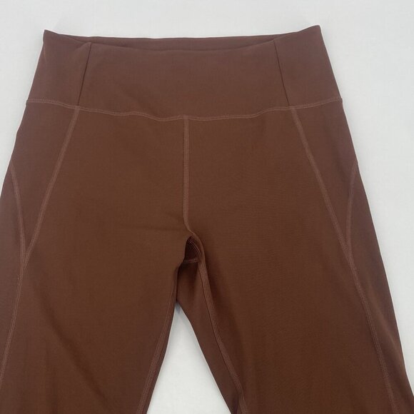 girlfriend collective Size XL Earth Brown High Waist Compressive Leggings - Picture 5 of 10